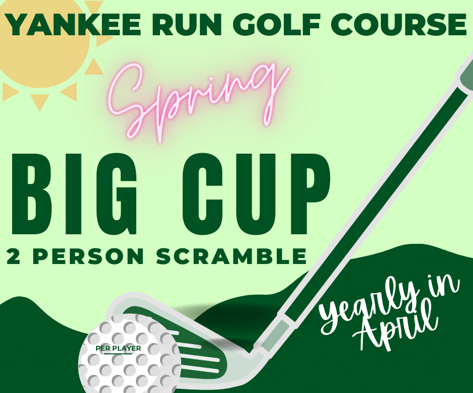 BIG Cup-Small Cup Tournament - Stones Throw Golf Course